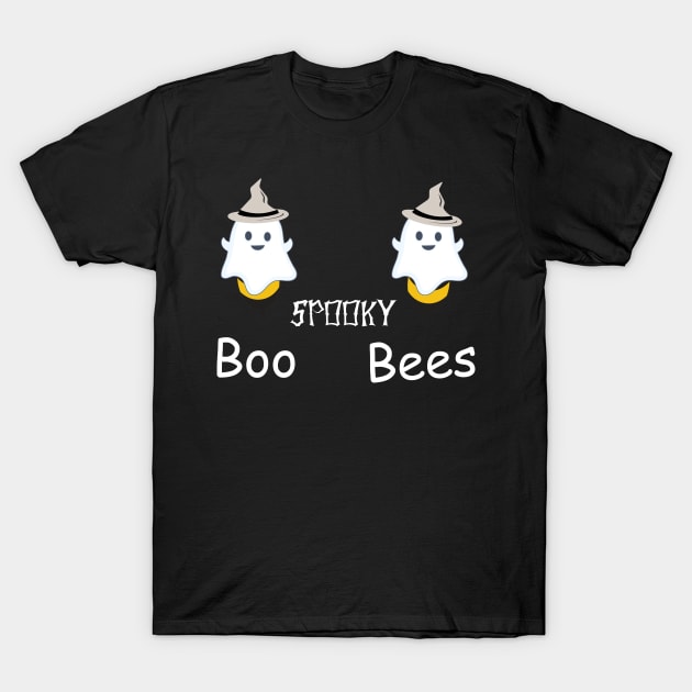 spooky boobees T-Shirt by Yaman